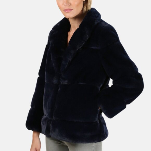 Apparis Sarah Faux Fur Coat - Picture 2 of 4